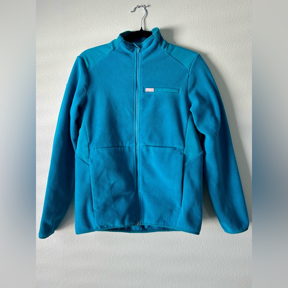 Figs On Shift Scrub Jacket Womens Small Fleece Primaloft Hybrid Full Zip Pockets